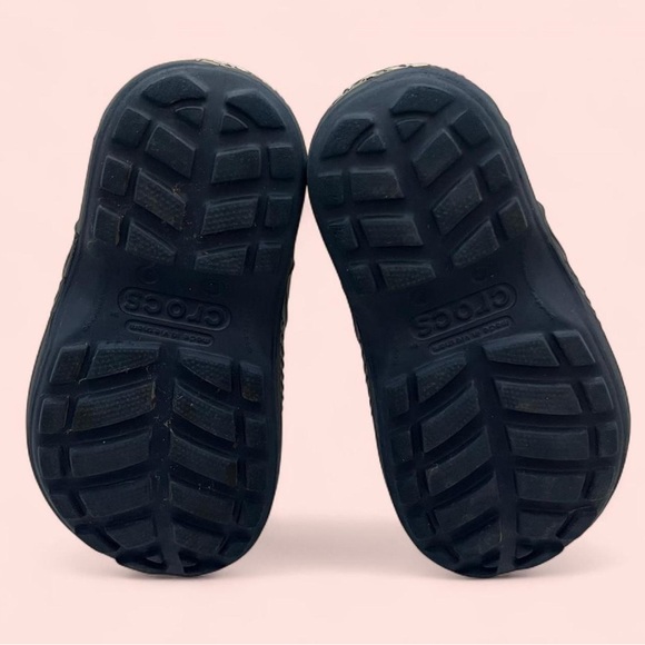 8C Crocs Handle It Navy Blue Toddler Boy Toddler Girl Rain Boots Unisex Boots - Picture 2 of 8